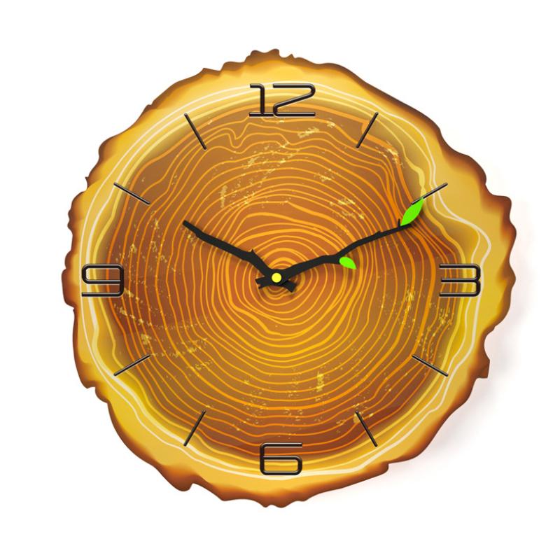 Sandsberg | Wood Annual Rings Wall Clock