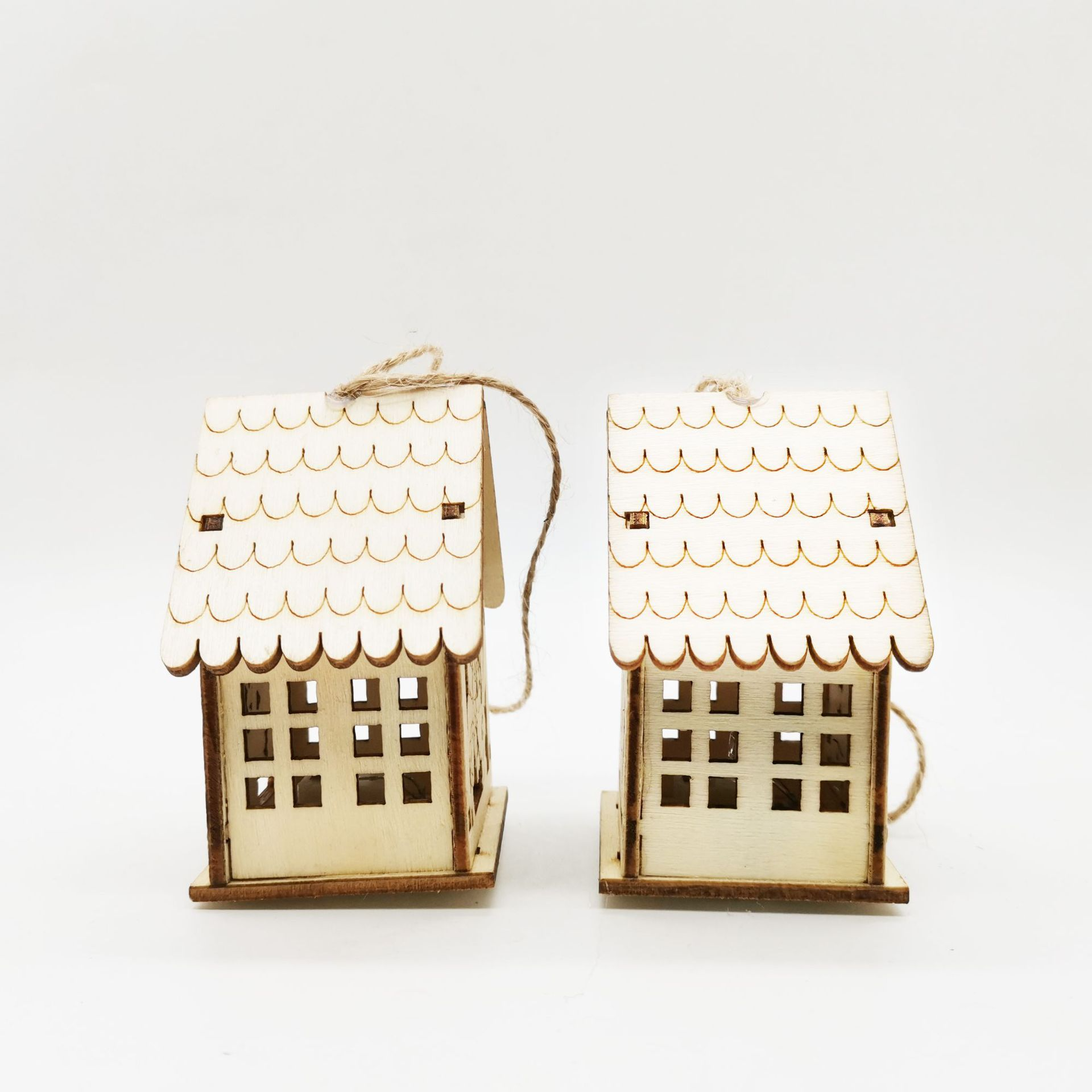 Wooden Christmas Decorations Set – Magical and Atmospheric