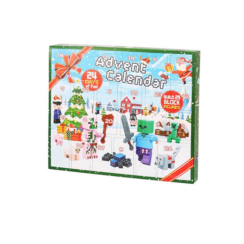 CrystalBuild Elite Advent Calendar | 29 Creative Figures for Kids' Christmas Countdown