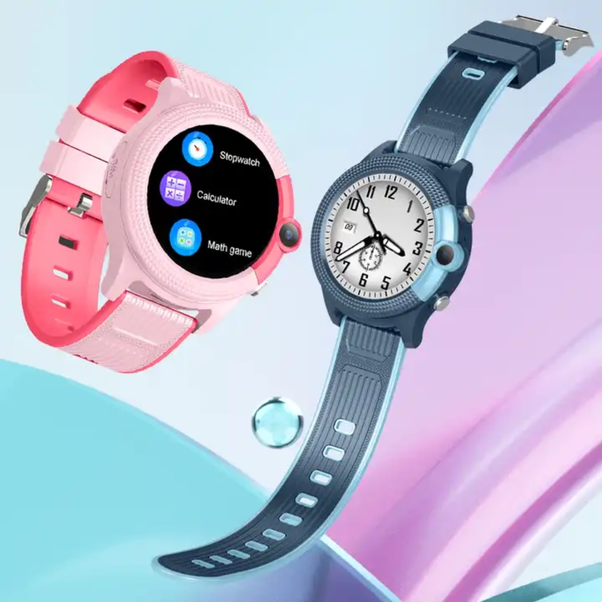 Kids' Smartwatch with GPS, Camera, and Call Function for a Safe Everyday Life