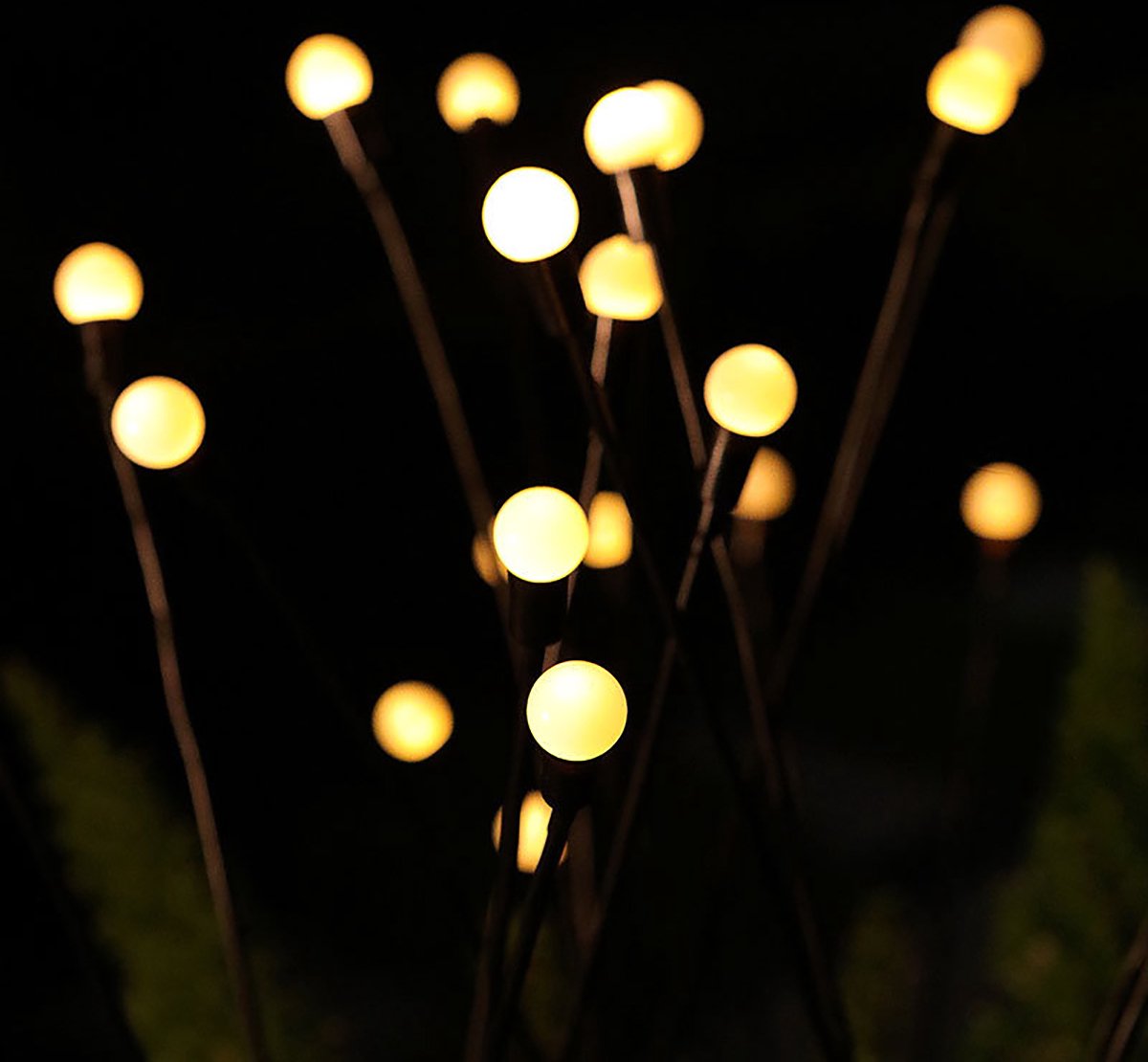 FireFlies | atmospheric LED garden lighting | Solar-powered garden lamps outdoor lighting automatic LED lights weather-resistant energy-efficient easy to install safe outdoor lamps aesthetically pleasing for garden and balcony