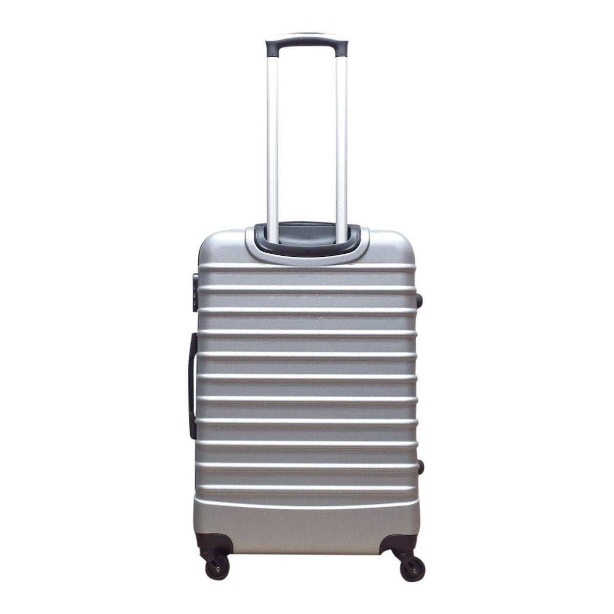 2-Piece Hard Shell Luggage Set – Milano Silver