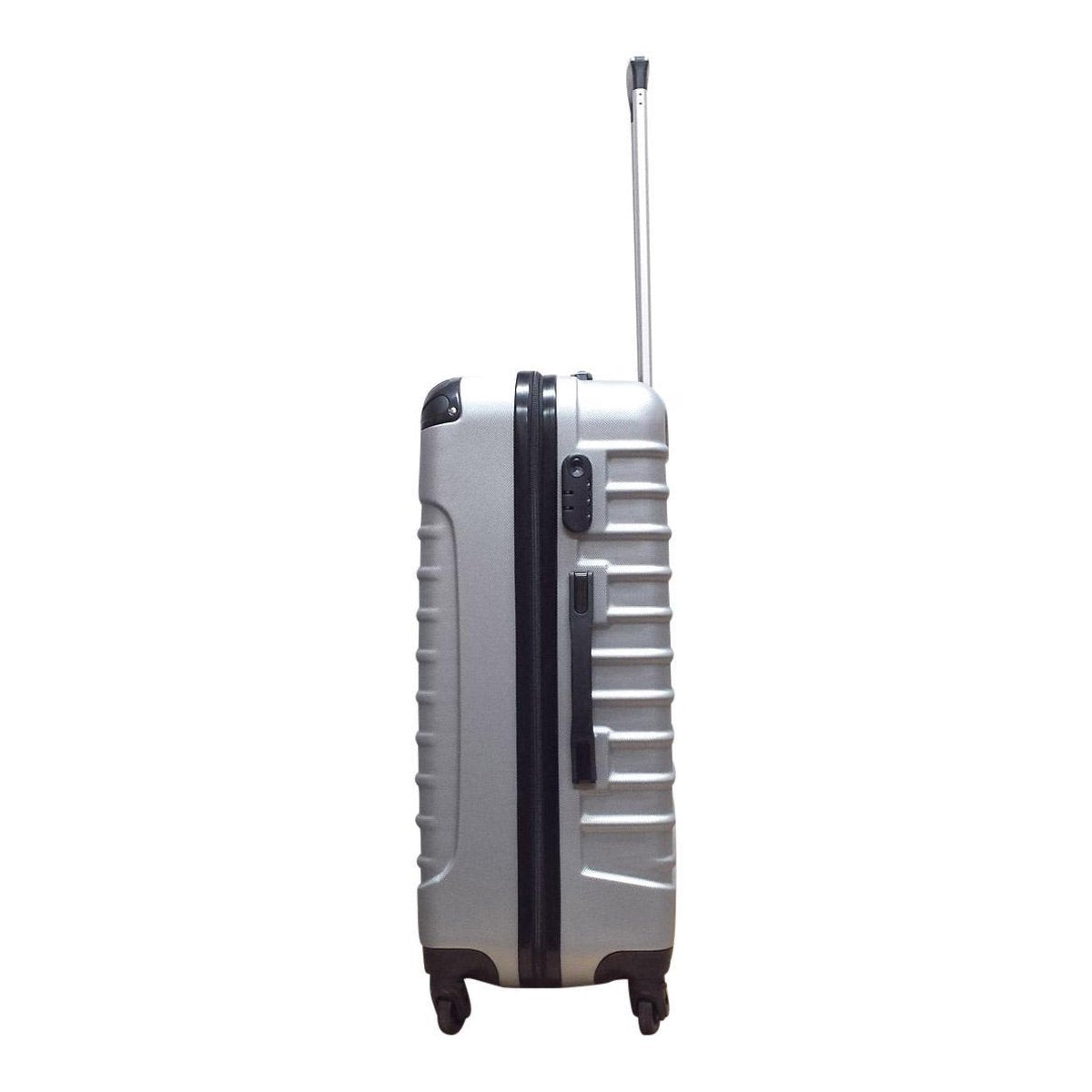 2-Piece Hard Shell Luggage Set – Milano Silver