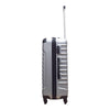 2-Piece Hard Shell Luggage Set – Milano Silver