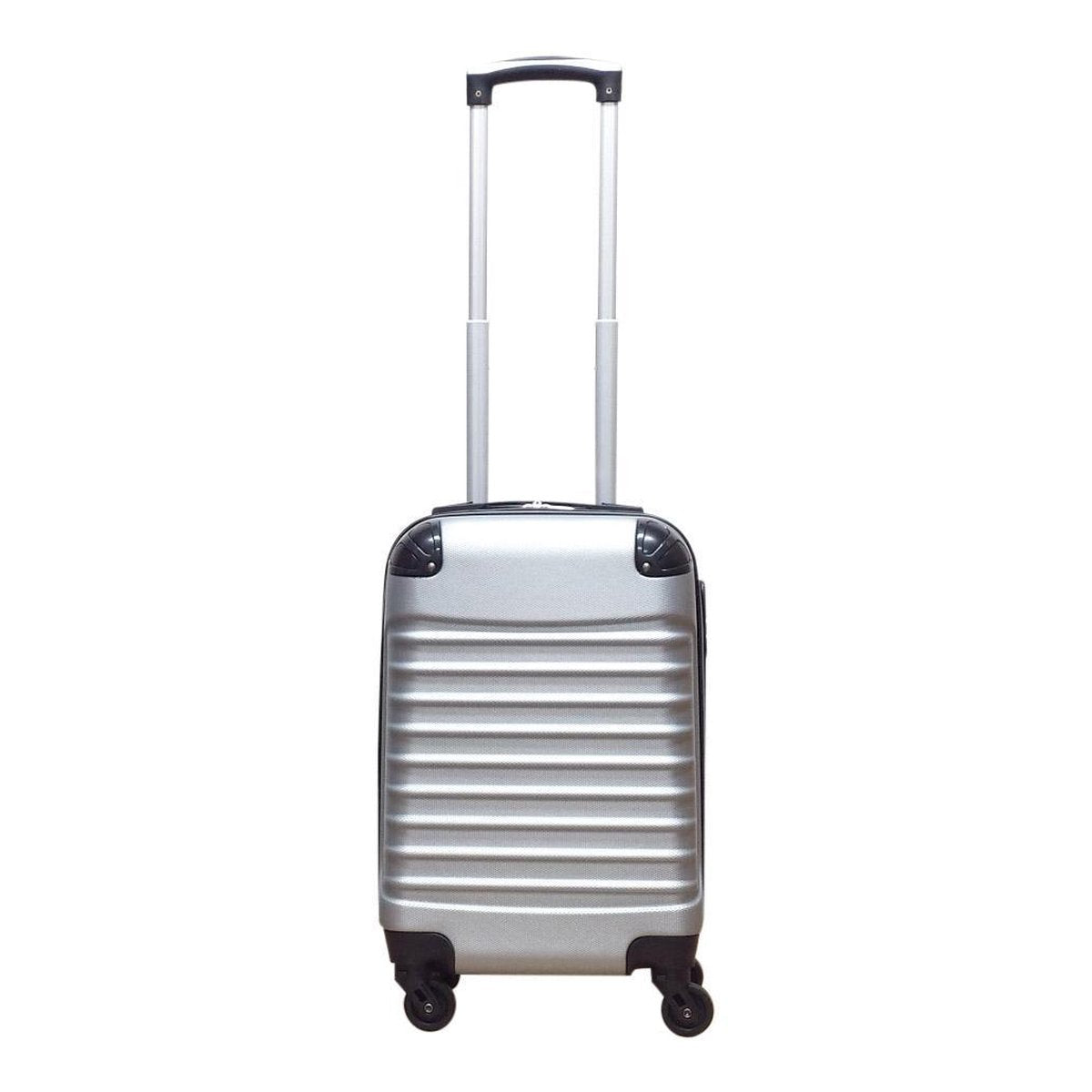 2-Piece Hard Shell Luggage Set – Milano Silver