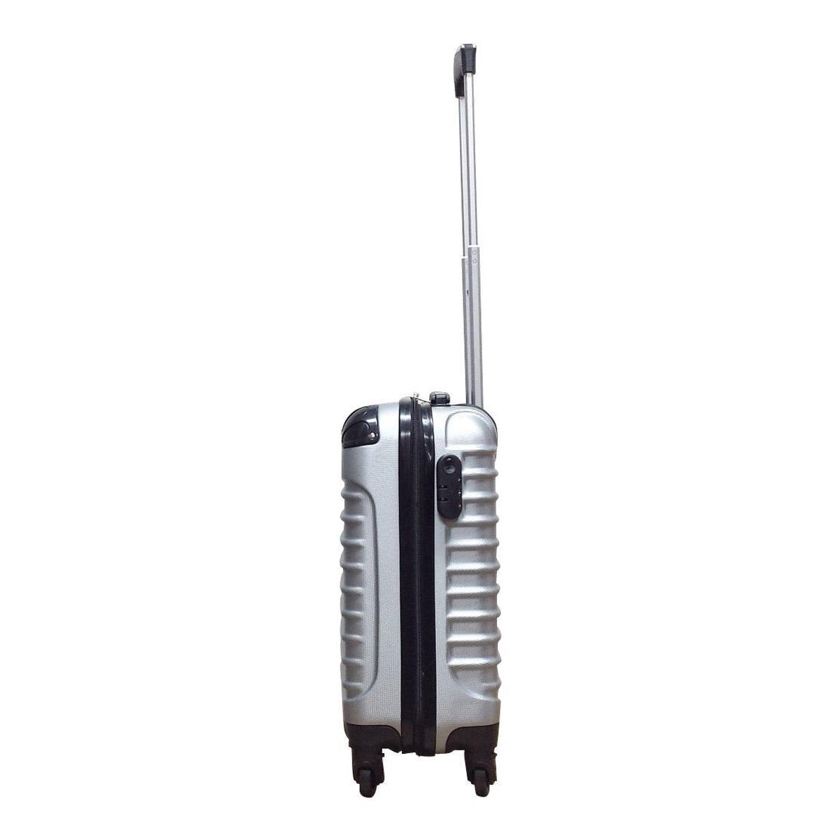 2-Piece Hard Shell Luggage Set – Milano Silver