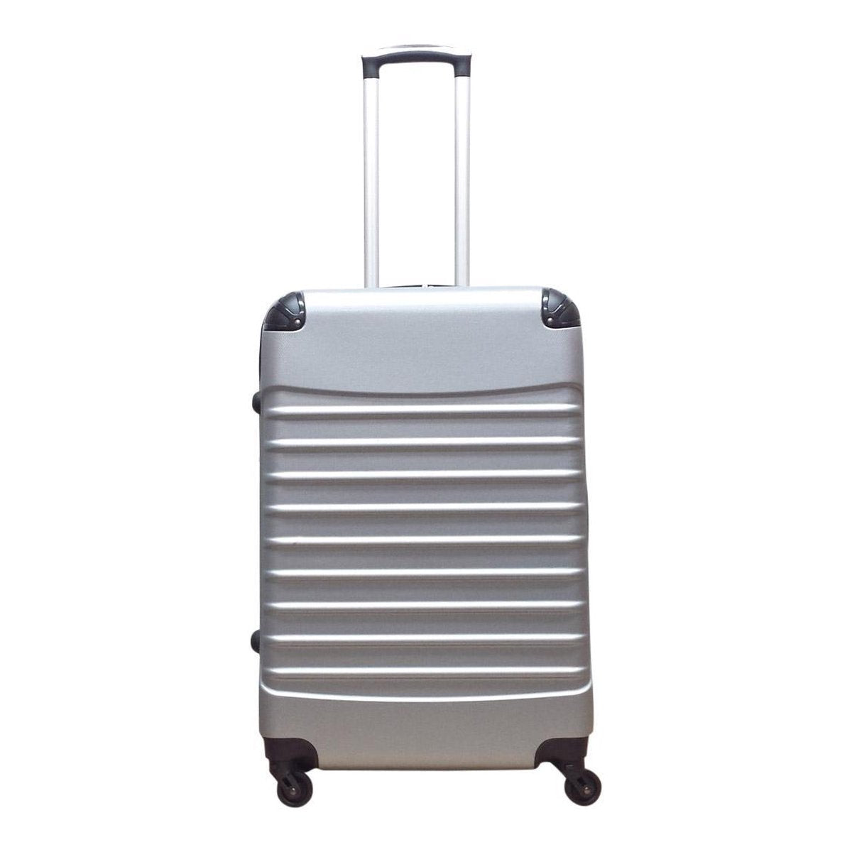 2-Piece Hard Shell Luggage Set – Milano Silver