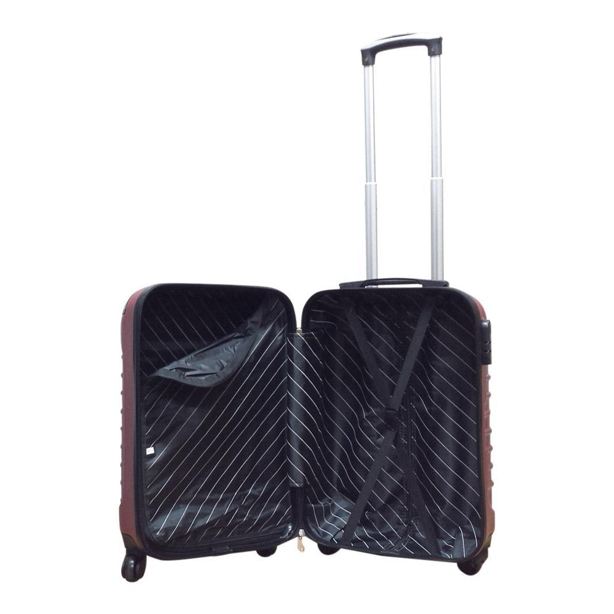 2-Piece Hard Shell Luggage Set – Siena Rosso