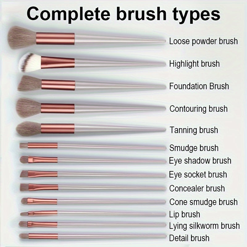 ProBlend Make-up Brush Set - Complete Set for a Perfect Look