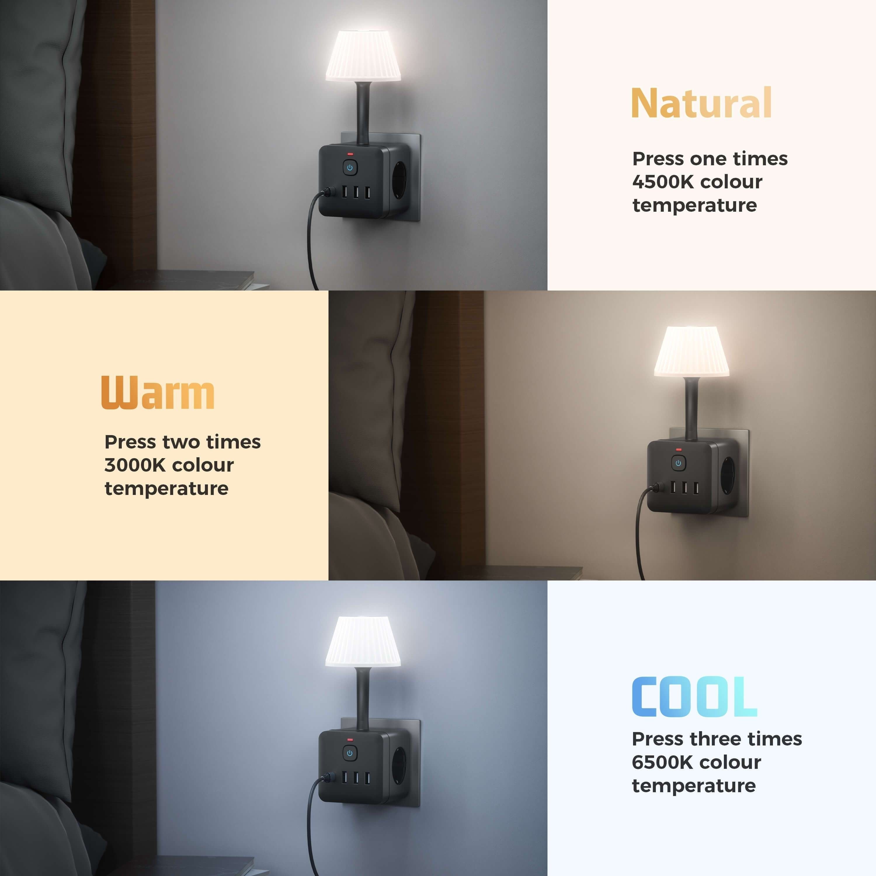 Smart 8-in-1 Night Light - For Smart Solutions and Lighting