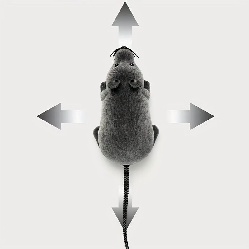 PawPlay Interactive Mouse - Playtime Fun for Pets