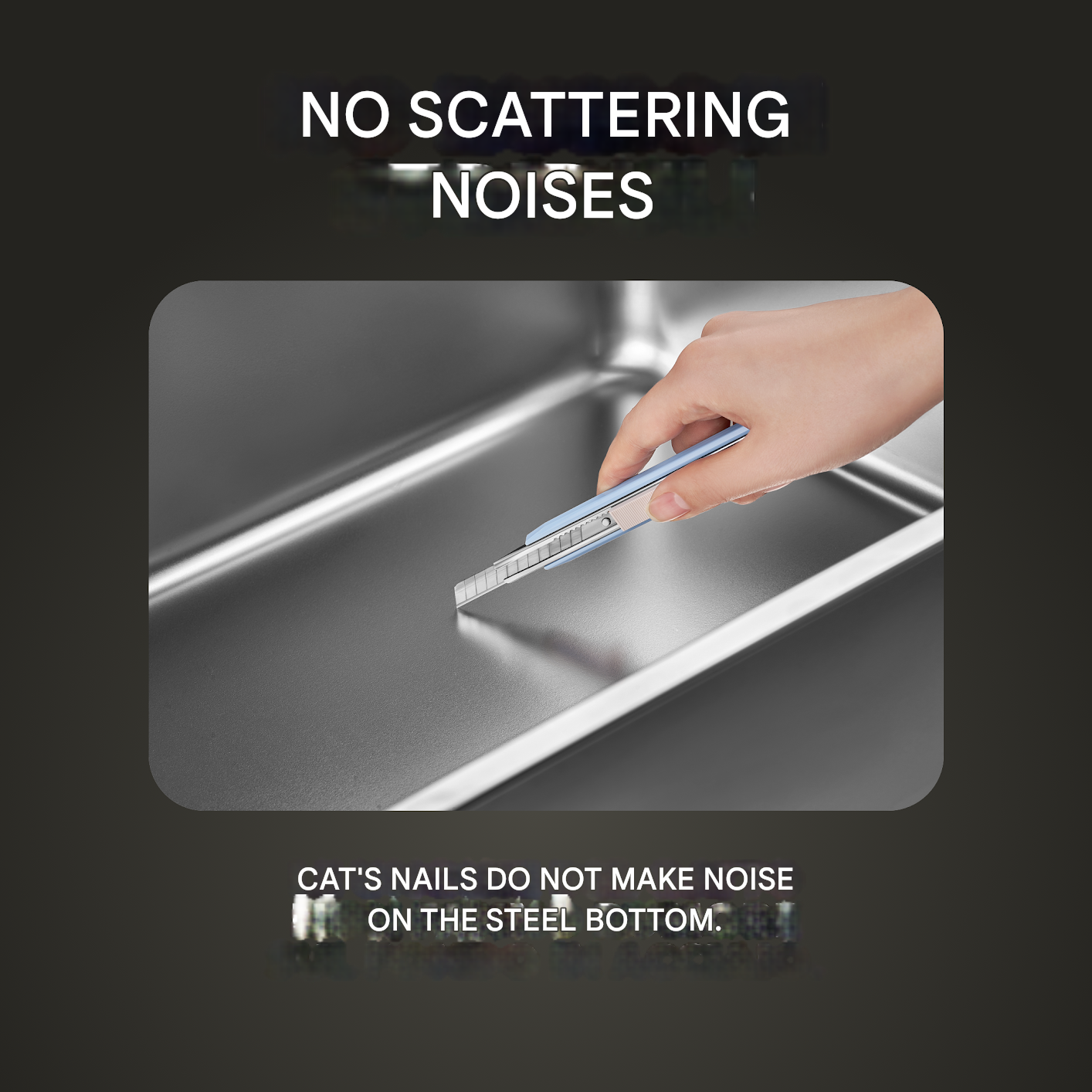 Stainless Steel Cat Litter Tray – SteelClean