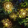 Waterproof Solar Garden Lamp with Firework Effect – SparkGlow