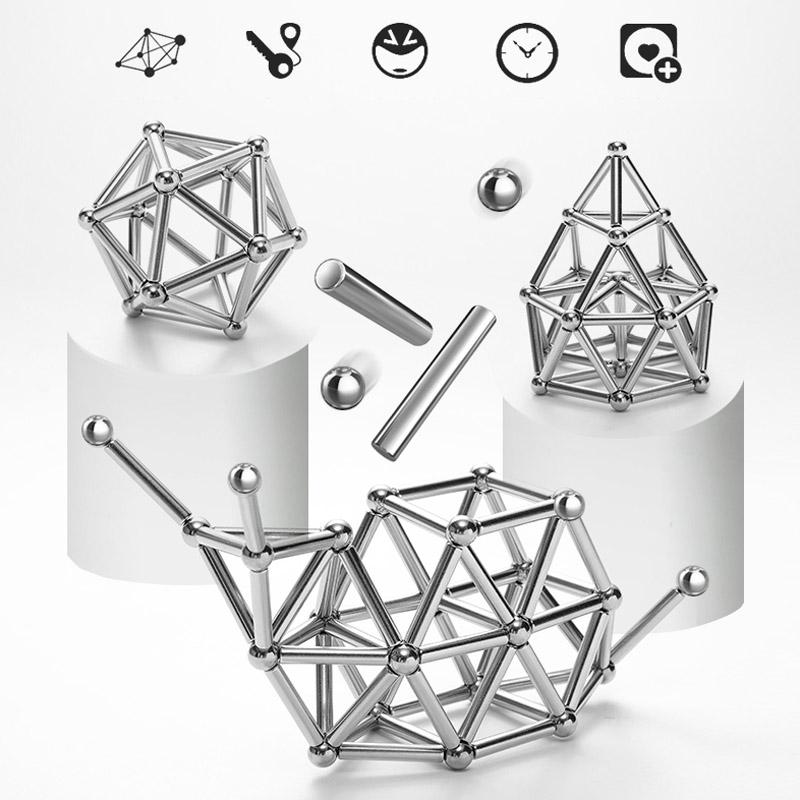 Innovative Magnetic Building Blocks – Creative Building for Young People