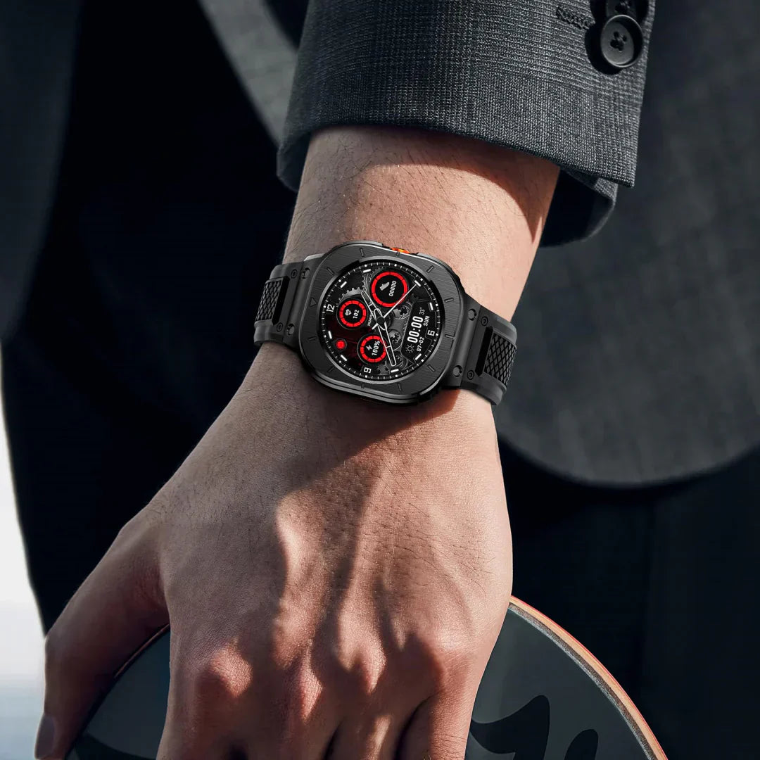 Rugged Stainless Steel Housing Set for Samsung Galaxy Watch Ultra