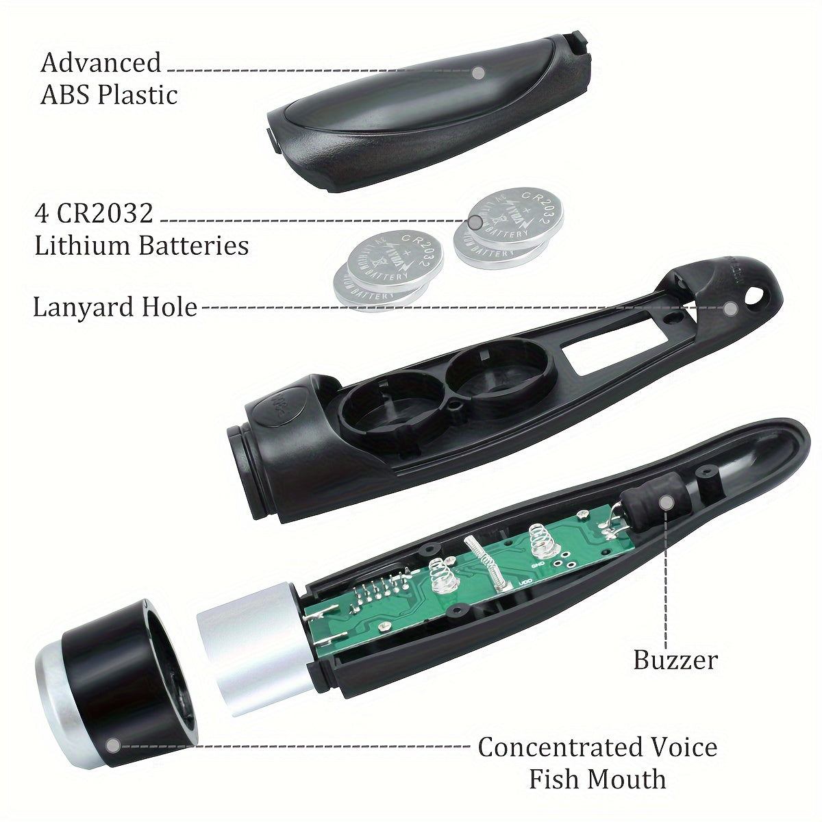 Electronic Whistle for Coaches and Referees – Handheld Whistle with 3 Tone Options and Lanyard