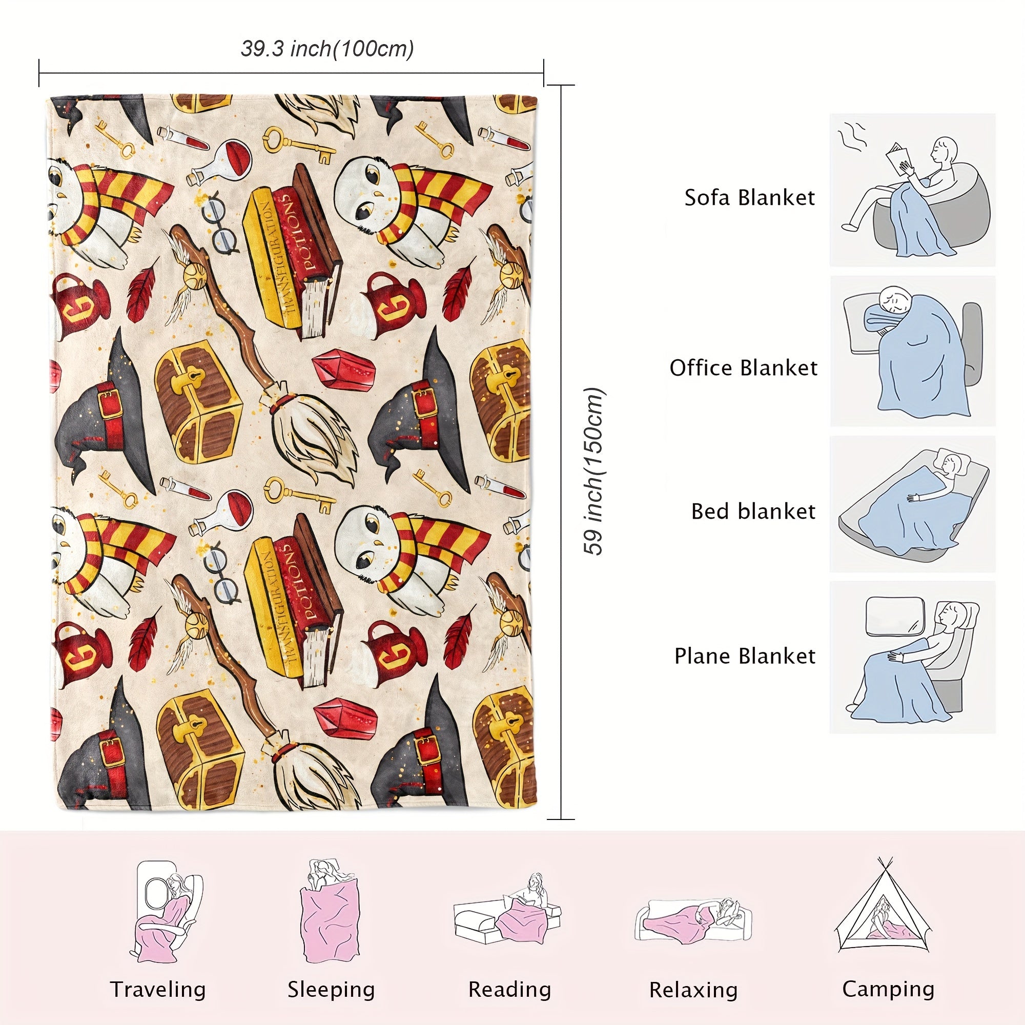 Magical Harry Potter Blankets – For an Enchanting Atmosphere in Your Home