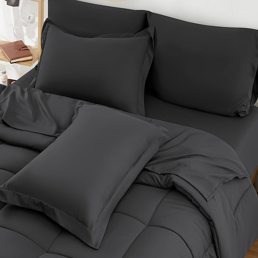 All-Season Comforter Set - Ademend, Soft and Lightweight for a Luxurious Sleep Experience