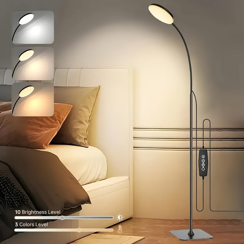 Flexible LED Floor Lamp - Perfect for Reading and Relaxation