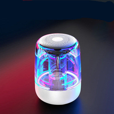 Sandsberg Bluetooth Speaker Column Wireless Bluetooth Speaker with Powerful Bass and Radio, plus Variable Colour LED Lighting.