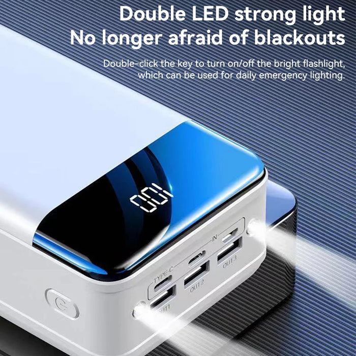 MegaPower 50000 mAh Power Bank – Unlimited Charging, Always Connected