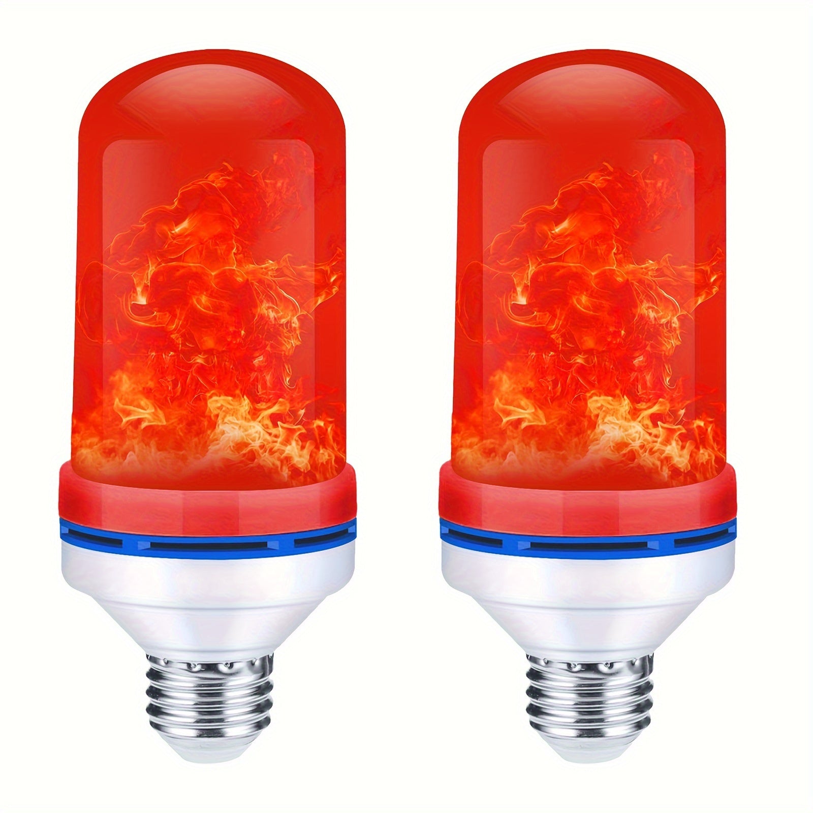 FlameGlow LED Lights - Magical Flame Effect in Two