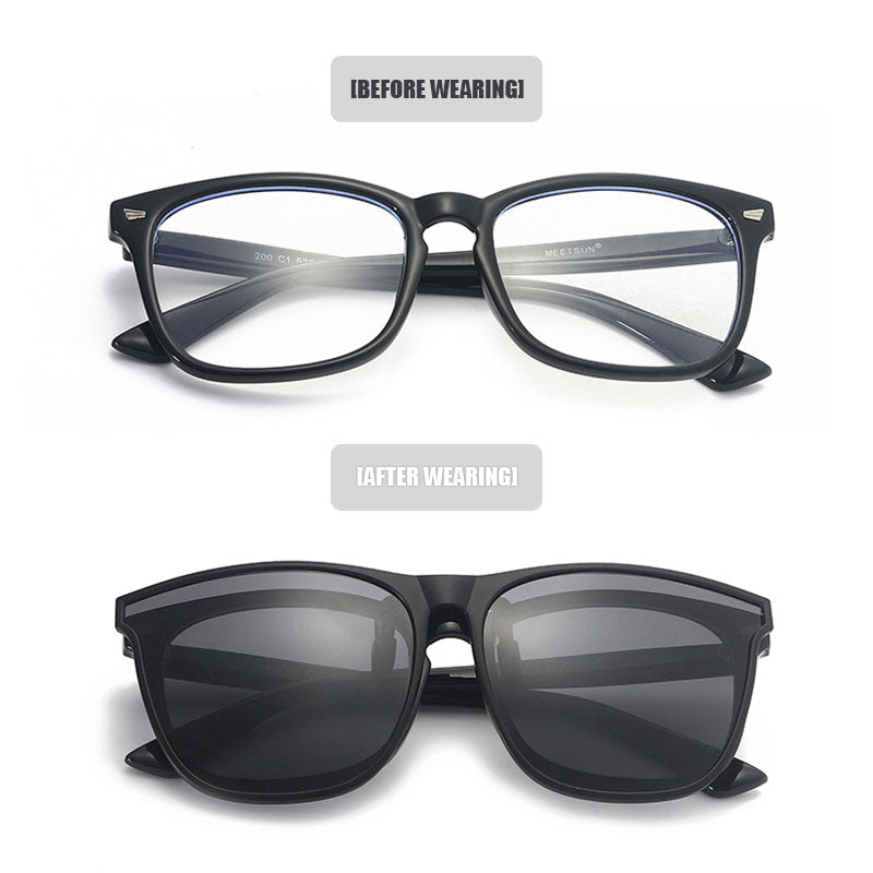 New Polarised Clip-On Folding Sunglasses