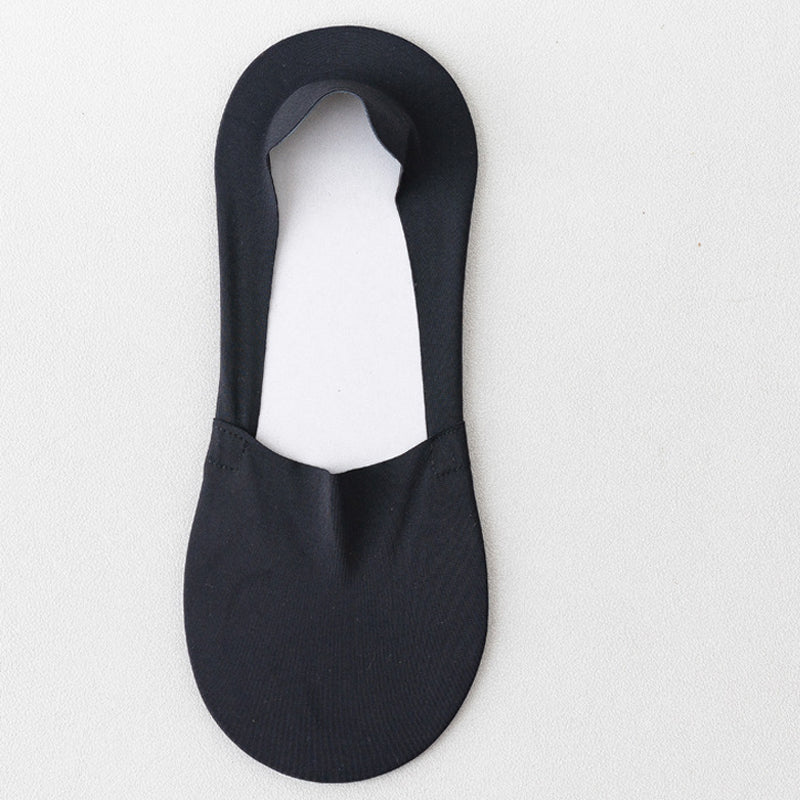 VeluxeComfort Invisible Socks | Non-slip cotton socks for ultimate foot protection