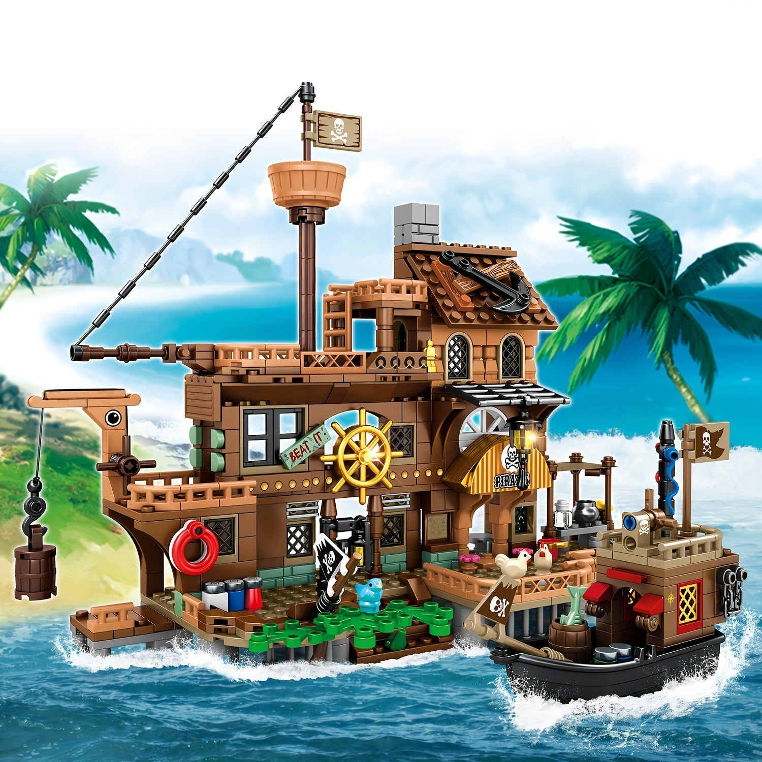 Pirate Ship Adventure – Build Your Own Swashbuckling Tale