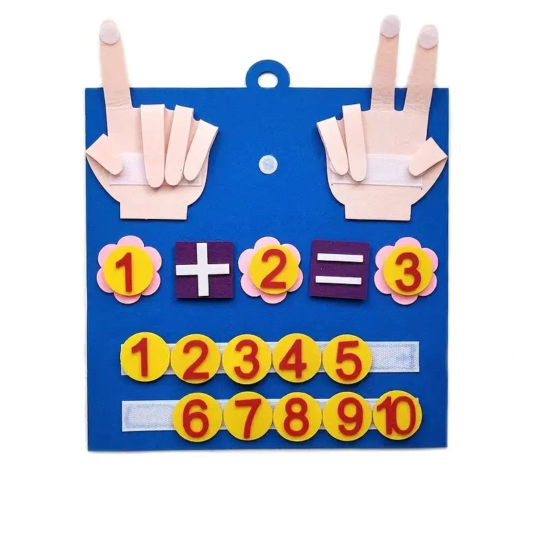 Felt Counting Game for Children – Educational Toy for Early Development