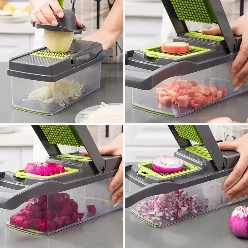 Vegetable Slicer - 14-in-1 Multifunctional