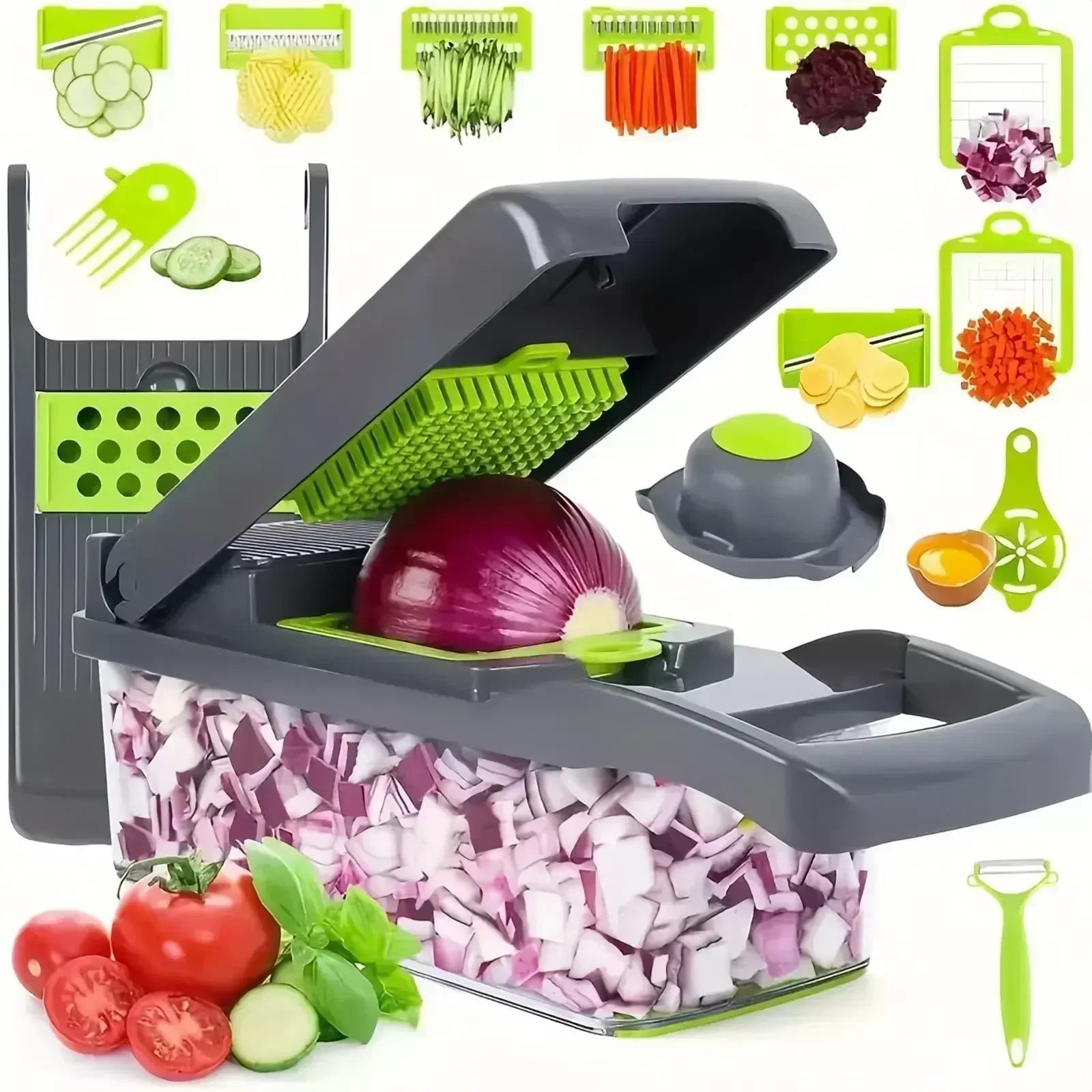Vegetable Slicer - 14-in-1 Multifunctional