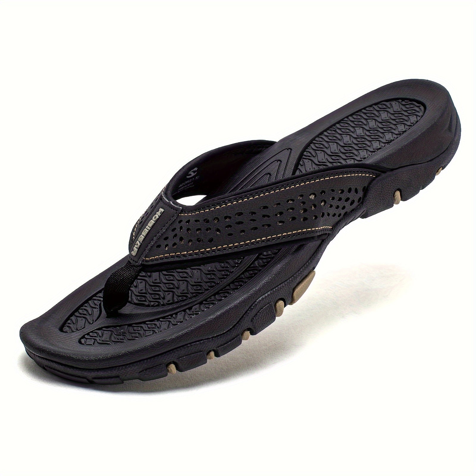 Comfortable and Durable Men's Slip-On Sandals – With EVA Cushion and Non-Slip TPR Sole