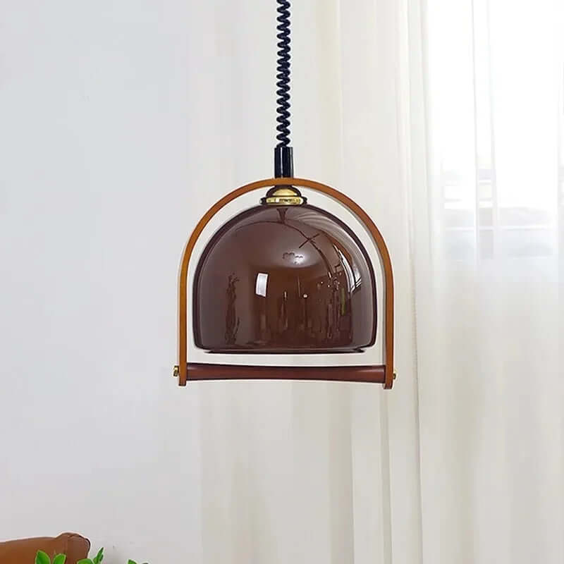 Wooden Pendant Light - Bauhaus Design