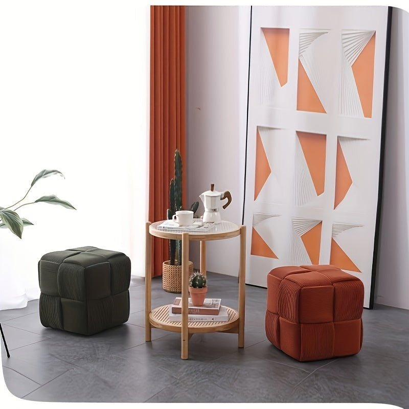 CordyCube Ottoman – Chic Design and Comfort in One