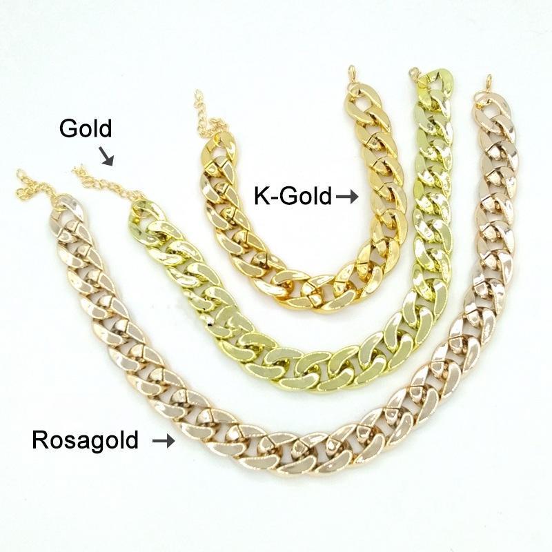 Pet Jewellery Thick Gold Chain Collar