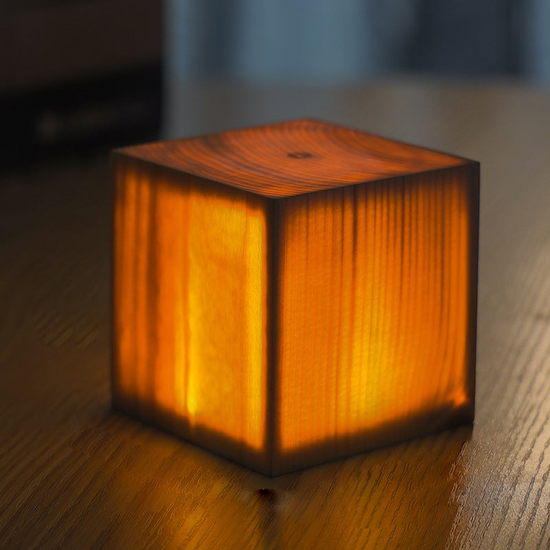 Stylish LED Table Lamp – WoodGlow