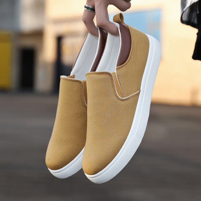 Men's Canvas Slip-On Shoes