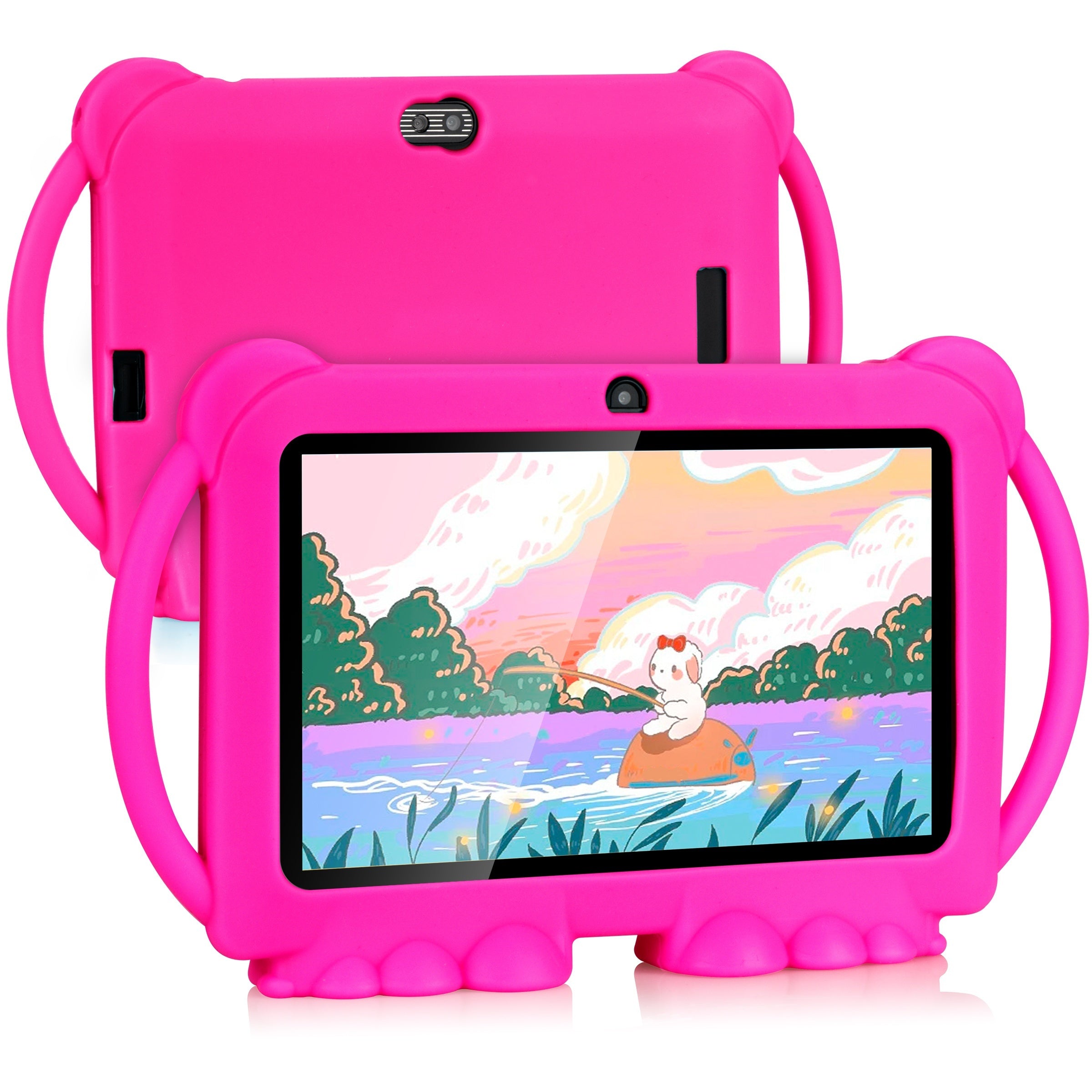 Tablet for Children – With Eye Protection, Shockproof Case and Support for Educational Apps