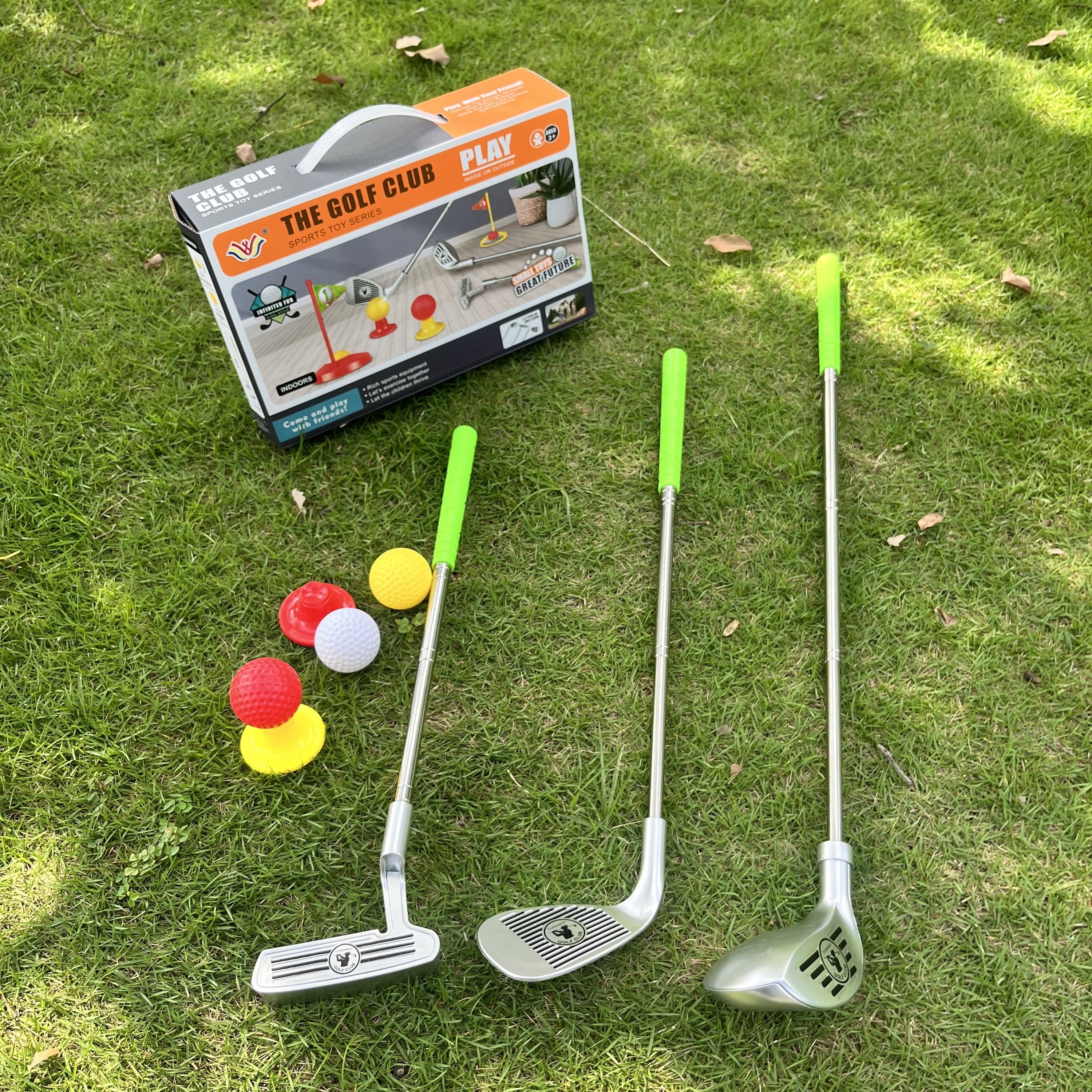 Children's Golf Set - Adjustable Clubs and Goals for Endless Fun
