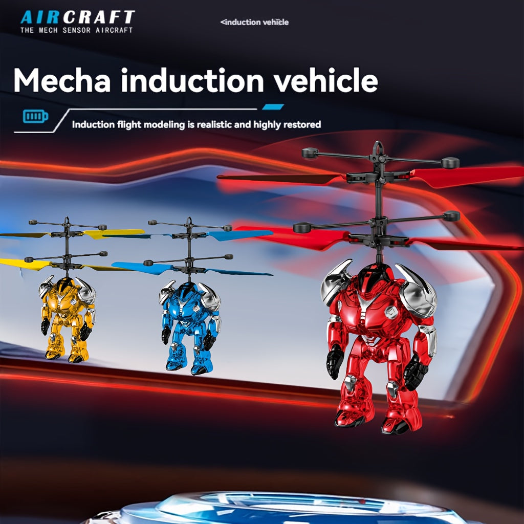 Transformable Mecha Battle Helicopter – Easy Control & Smooth Flight