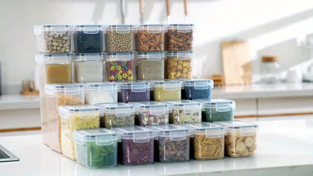 24-Piece Premium Kitchen Storage Set – Practical and Organised