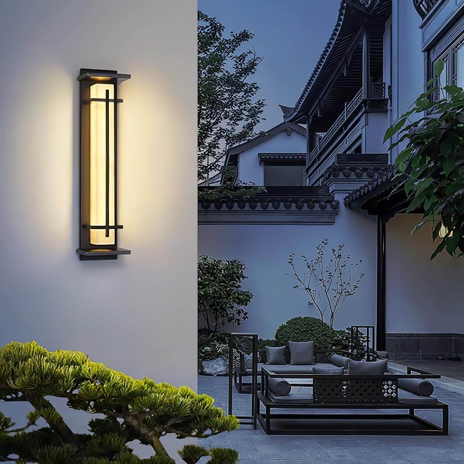 Modern Outdoor Wall Light - Waterproof & Durable