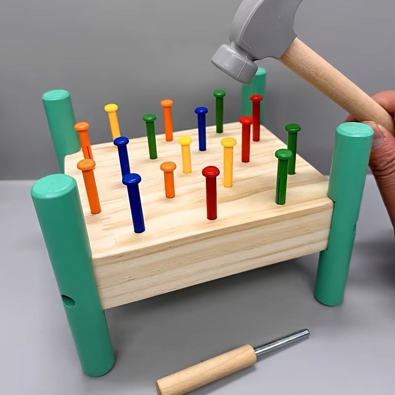 Colourful Hammer Game for Children – Learning and Developing Through Play