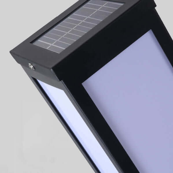 Modern Outdoor Lantern - Square LED Garden Lamp