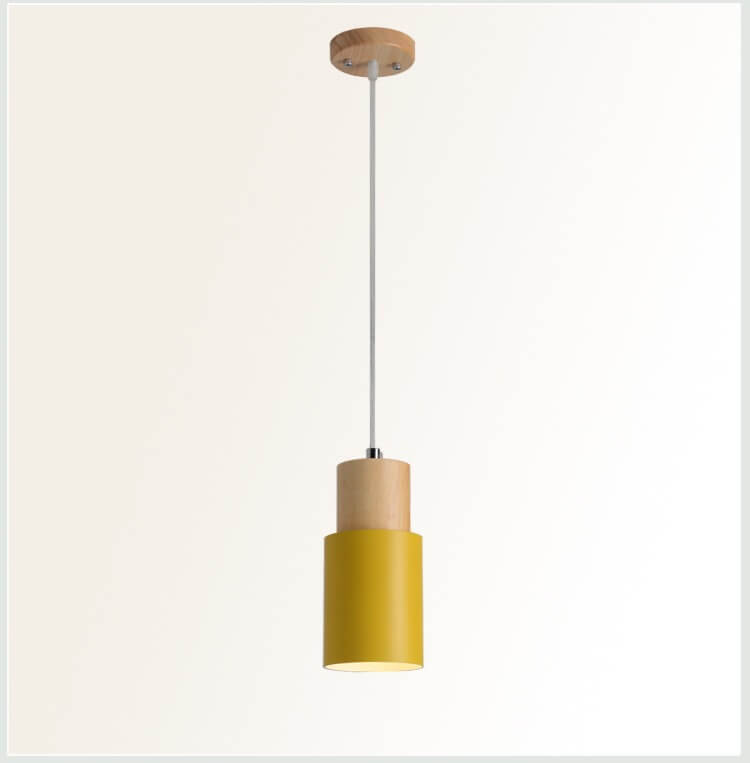 Minimalistic LED Cylinder Pendant Light – NordicGlow