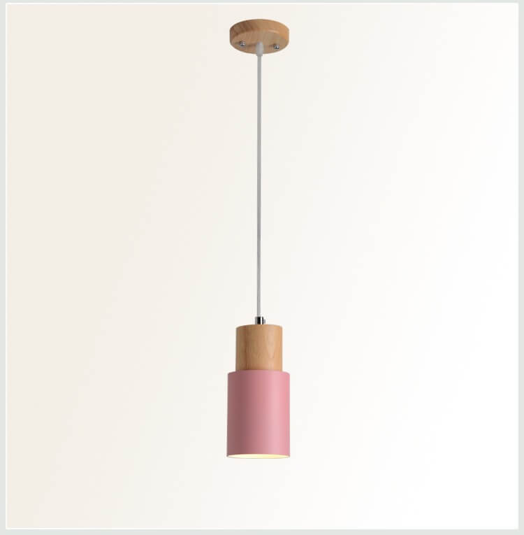 Minimalistic LED Cylinder Pendant Light – NordicGlow