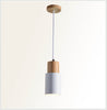 Minimalistic LED Cylinder Pendant Light – NordicGlow