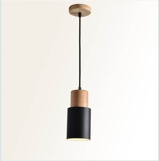 Minimalistic LED Cylinder Pendant Light – NordicGlow