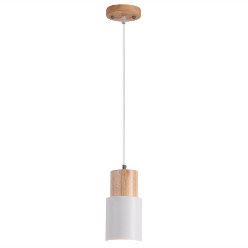 Minimalistic LED Cylinder Pendant Light – NordicGlow